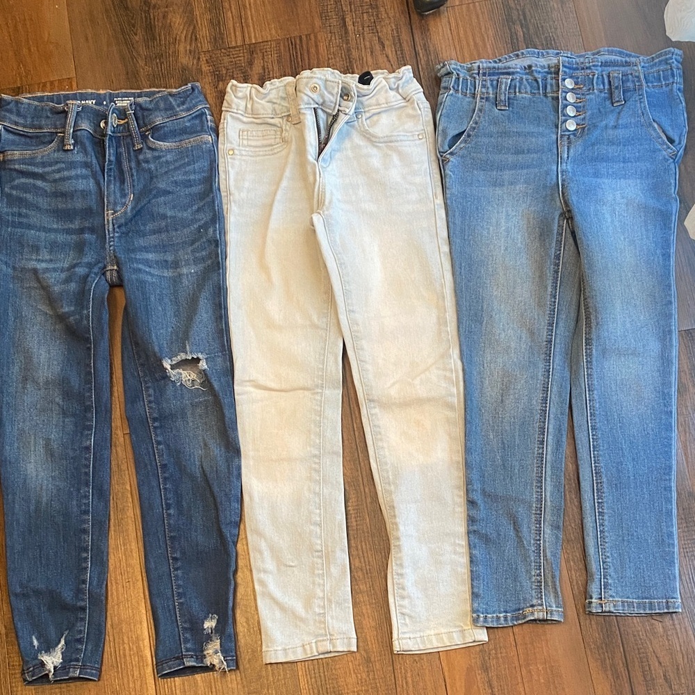 Bundle Old Navy Kids Jeans - Dark Blue, Light Blue